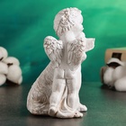 Фигурка полистоун «Ангелочек с собакой», 17×12×10 см 4684001