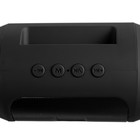 Портативная колонка LuazON, AUX, USB, FM, microSD, 3 Вт, 500 мАч, чёрная 4283557 - фото 16932852