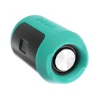 Портативная колонка LuazON LAB-68, 3 Вт, 500 мАч, AUX, USB, FM, microSD, бирюзовая 4283559 - фото 16932861