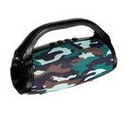 Портативная колонка Luazon LAB-69, 3 Вт, 600 мАч, AUX, USB, FM, microSD, хаки - Фото 2