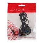 Наушники LuazON LN-5, вакуумные, чёрно-синие - Фото 3