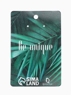 Серьги металл «Атмосфера» ромб мятый, цвет серебро - Фото 6