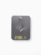 Брошь «Бабочка», серо-чёрная в золоте - Фото 5