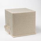 Короб стеллажный для хранения с крышкой «Влюблённая панда», 30×30×28.5 см - Фото 5