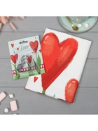 Набор Love: полотенце, 40×73 см, саржа 190 г/м², формочки для печенья - Фото 2