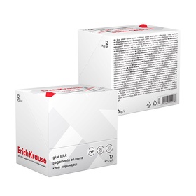 Клей-карандаш ErichKrause Standard, 30 г, быстрое склеивание