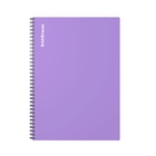 Тетрадь на спирали ErichKrause. Pastel А4, 80 листов, в клетку, пластиковая обложка, блок офсет, МИКС - Фото 7