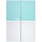 Тетрадь на спирали ErichKrause. Pastel А4, 80 листов, в клетку, пластиковая обложка, блок офсет, МИКС - Фото 6