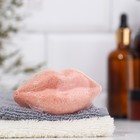 Бомбочка для ванны "Губки" с ароматом клубники, красная - Фото 2
