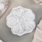 Форма для муссовых десертов и выпечки Доляна «Флер де пьер», 19,5×19,5 см, цвет белый - Фото 2