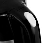 Чайник электрический Centek CT-0021, пластик, колба металл, 2.2 л, 1750-2100 Вт, черный - фото 9870600