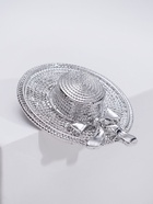 Брошь «Шляпка», цвет серебро - Фото 6