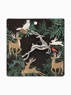 Брошь новогодняя «Олень», цвет белый в серебре - Фото 2