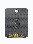 Брошь «Ящерица» тритон, цветная в чернёном серебре 4570864