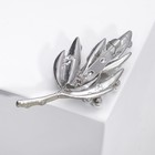 Брошь «Букет» ландыши, бело-зелёная - Фото 3