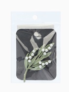 Брошь «Букет» ландыши, бело-зелёная  (артикул 4570876)  большой выбор товаров оптом и в розницу по низким ценам с доставкой