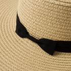 Шляпа женская MINAKU "Summer" цвет бежевый, р-р 56-58 - Фото 2