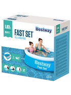 Бассейн надувной Bestway Fast Set 57392, 183×51 см, круглый 4730494 - фото 4499899