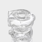 Баночка для мёда и варенья Доляна «Медвежонок», 40 мл, 5×6.5 см, стекло, прозрачная - Фото 7