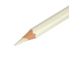 Карандаш акварельный Koh-I-Noor Mondeluz 3720/001, белый титан, 175 мм, грифель 3.8 мм, ЦЕНА ЗА 1 ШТ - Фото 2