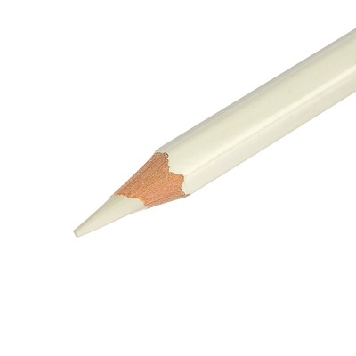 Карандаш акварельный Koh-I-Noor Mondeluz 3720/001, белый титан, 175 мм, грифель 3.8 мм, ЦЕНА ЗА 1 ШТ