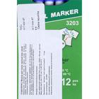 Маркер для ткани 3.0 мм Koh-I-Noor 3203/18, длина письма 500 м, синий темный - Фото 5