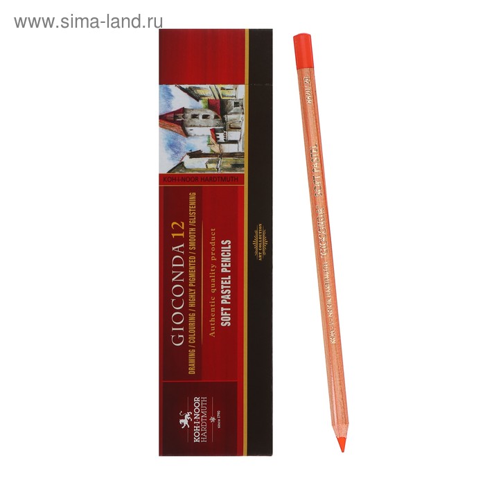 

Пастель сухая в карандаше Koh-I-Noor 8820/020 GIOCONDA Soft, красный персидский