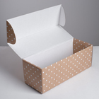 Коробка подарочная складная, упаковка, «Крафт», 12 х 33.5 х 12 см  (артикул 4679572)  большой выбор товаров оптом и в розницу по низким ценам с доставкой