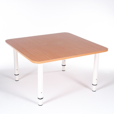 Стол регулируемый «Дошколенок», группа роста 0 – 3, 700×700×400(580) мм, цвет бук бавария