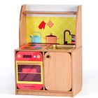 Игровой набор Кухня Машенька мойка МИКС, 684х400х1002, Цветной - фото 299262874