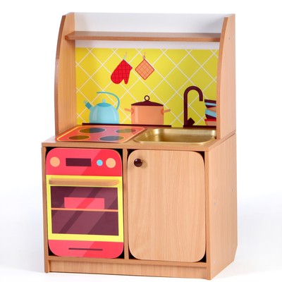Игровой набор Кухня Машенька мойка МИКС, 684х400х1002, Цветной