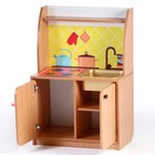 Игровой набор Кухня Машенька мойка МИКС, 684х400х1002, Цветной - фото 4295713