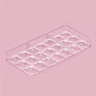 Форма для конфет и шоколада KONFINETTA «Кофейные зерна», 33×16.2 см, 21 ячейка, пластик, прозрачная - Фото 11