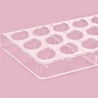 Форма для конфет и шоколада KONFINETTA «Кофейные зерна», 33×16.2 см, 21 ячейка, прозрачная - Фото 3