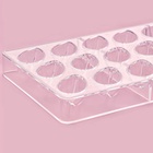 Форма для конфет и шоколада KONFINETTA «Кофейные зерна», 33×16.2 см, 21 ячейка, пластик, прозрачная - Фото 5