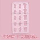 Форма для шоколада и конфет KONFINETTA «Драгоценные камни», 33×16.2 см, 15 ячеек, 2.5×3/4.5 см, пластик, прозрачная - Фото 2