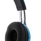 Наушники беспроводные LuazON RX-1 TM-021, накладные, BT 4.2, 250 мАч, LED, FM,microSD,синие - Фото 7