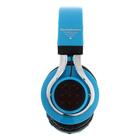 Наушники беспроводные LuazON RX-1 TM-021, накладные, BT 4.2, 250 мАч, LED, FM,microSD,синие - Фото 8