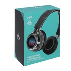 Наушники беспроводные LuazON RX-1 TM-021, накладные, BT 4.2, 250 мАч, LED, FM,microSD,синие - Фото 10