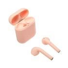 Наушники беспроводные LuazON i12, TWS, BT 5.0, 35/300 мАч, сенсор, матовые, розовые - Фото 3