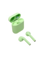 Наушники беспроводные Luazon i12, TWS, вкладыши, Bluetooth 5.0, 35/300 мАч, зелёные матовые - Фото 10