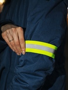 Повязка нарукавная светоотражающая, эластичная, на липучке, 35±1×3.8 см - Фото 7