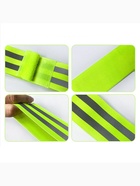 Повязка нарукавная светоотражающая, эластичная, на липучке, 35×4.8 см - Фото 7