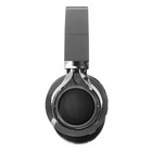 Наушники беспроводные LuazON OBT 1.1, накладные, BT 4.2, 250 мАч, LED, FM, microSD, серые - Фото 4
