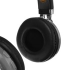 Наушники беспроводные LuazON OBT 1.1, накладные, BT 4.2, 250 мАч, LED, FM, microSD, серые - Фото 5