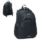 Рюкзак молодёжный, 47 х 32 х 17 см, эргономичная спинка, Stavia URBAN, чёрный - фото 2572341
