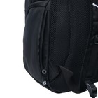 Рюкзак молодёжный, 47 х 32 х 17 см, эргономичная спинка, Stavia URBAN, чёрный - фото 9466483