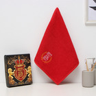 Полотенце махровое «Этель. Больших побед», 35×50 см, хлопок 100%, красное - Фото 1