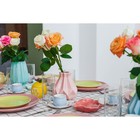 Сервиз кофейный «Сирена», 12 предметов: 6 чашек 100 мл, 6 блюдец d=12 см, керамика, голубой - Фото 6