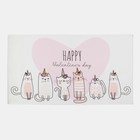 Набор Love forever: полотенце, 40×73 см, саржа 190 г/м², формочки для печенья - Фото 2